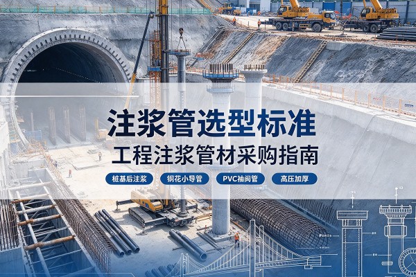 建平注浆管选型标准